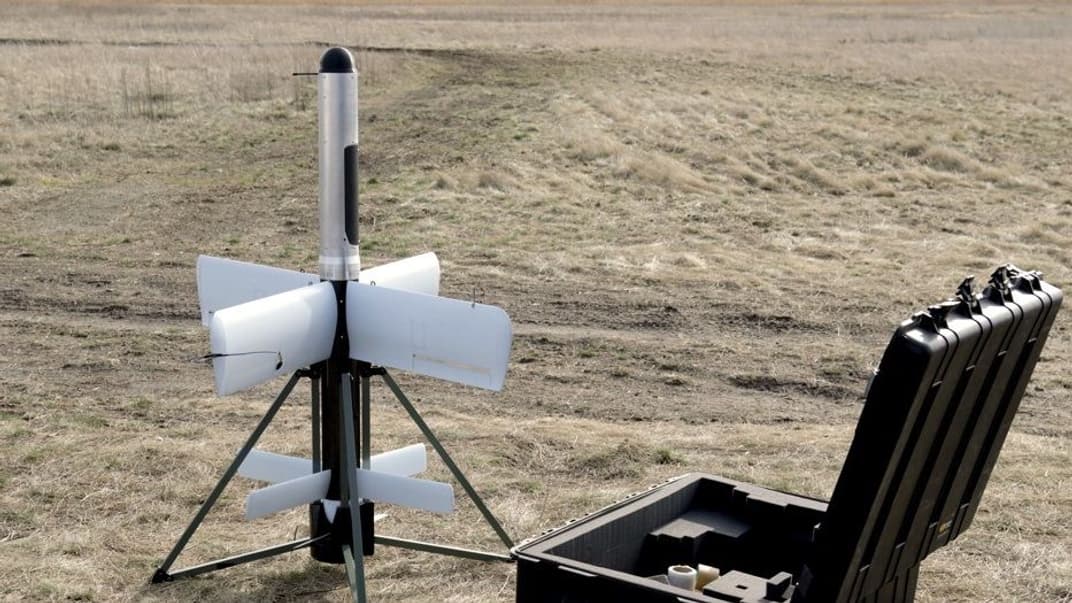 Комплекс с барражирующим боеприпасом украинского производства под названием «Гром» (Silent Thunder)