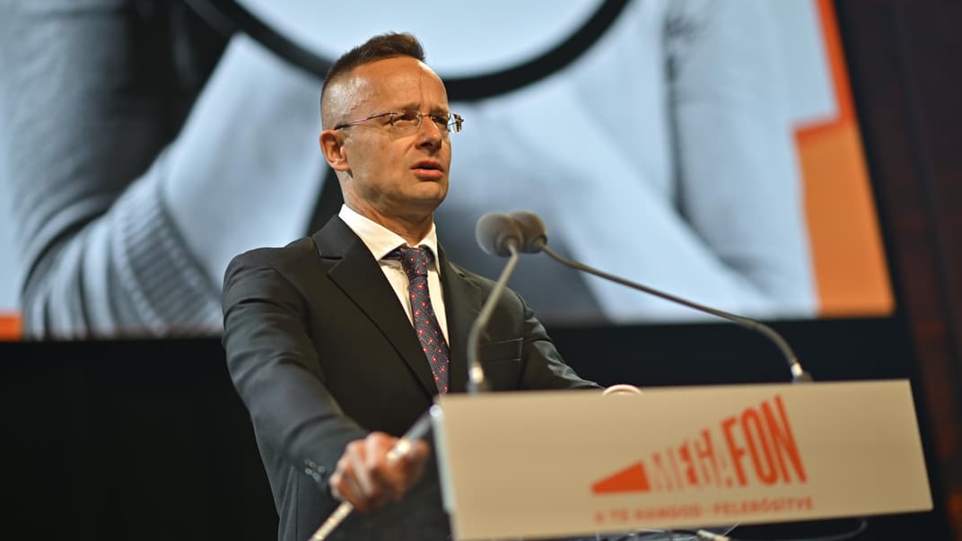 Министр иностранных дел Венгрии Петер Сийярто