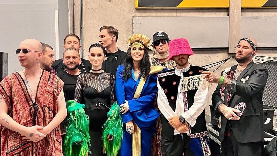 Kalush Orchestra, Go_A та Jamala у Нідерландах, де вони у листопаді виступали на концерті Het Grote Songfestivalfeest. Загалом на цьому шоу тоді співали кілька десятків учасників «Євробачення»