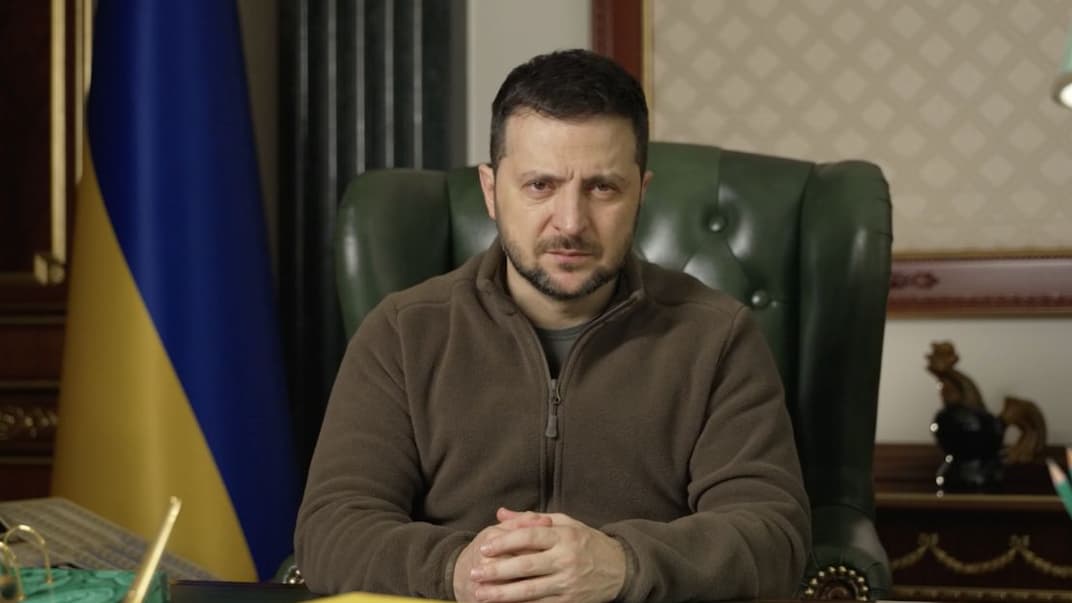 Володимир Зеленський під час звернення 2 грудня 2022 року