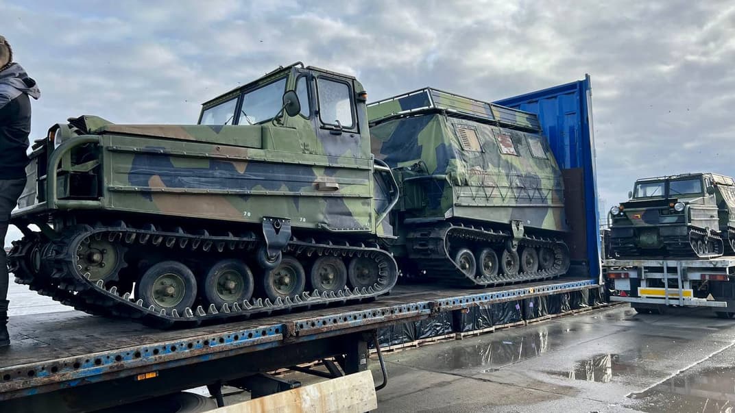 Вездеходы-амфибии Bandvagn 202