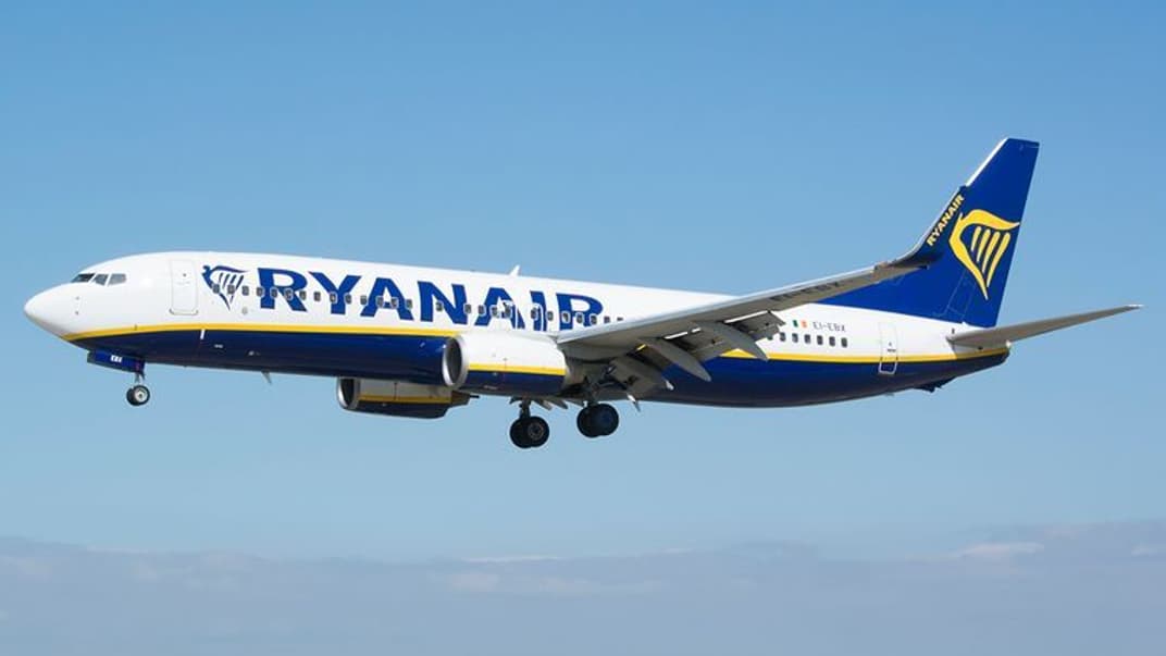 Літак Ryanair, фото 2018 року