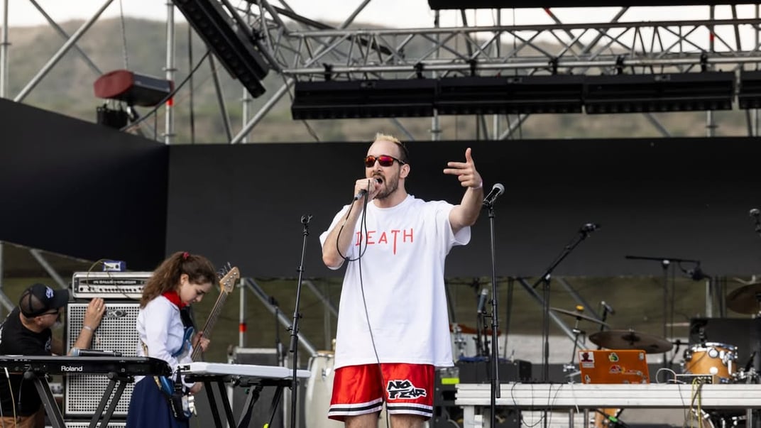 Ерекле Гецадзе на фестивалі Tbilisi Open Air