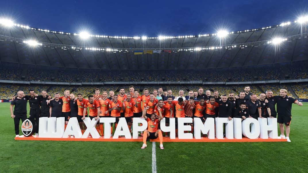 Донецький футбольний клуб «Шахтар» став чемпіоном України з футболу сезону 2019/20