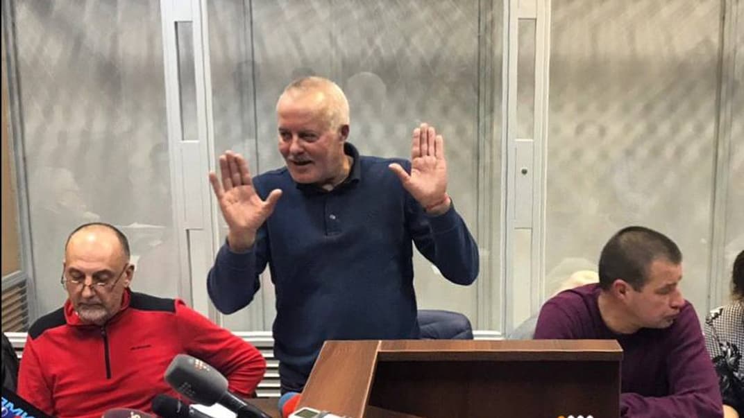 Екс-очільник Генерального штабу ЗСУ Володимир Замана у Печерському суді Києва, 25 лютого, 2019 року