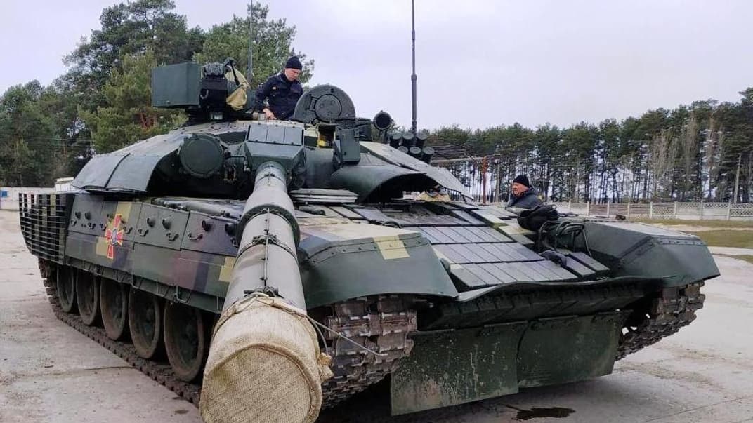 Зразок танка Т-72, який виготовлений для потреб Збройних сил