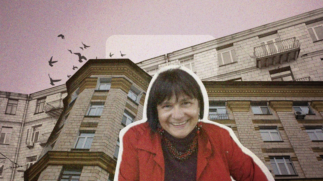 Поетеса і журналістка Мар'яна Ангелова, яка народилася і все життя живе в письменницькому будинку