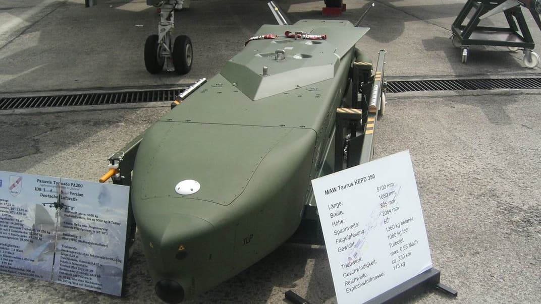 Иллюстративная фотография. Крылатая ракета Taurus на выставке ILA Berlin Air Show в 2006 году