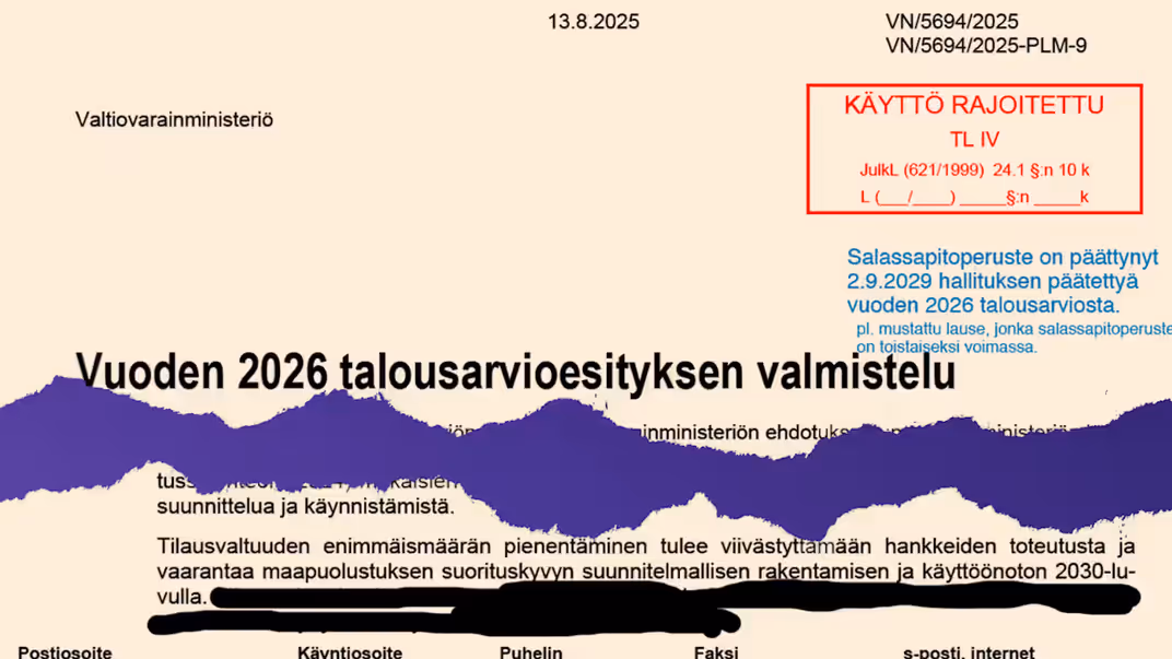 Відповідь Міноборни Фінляндії