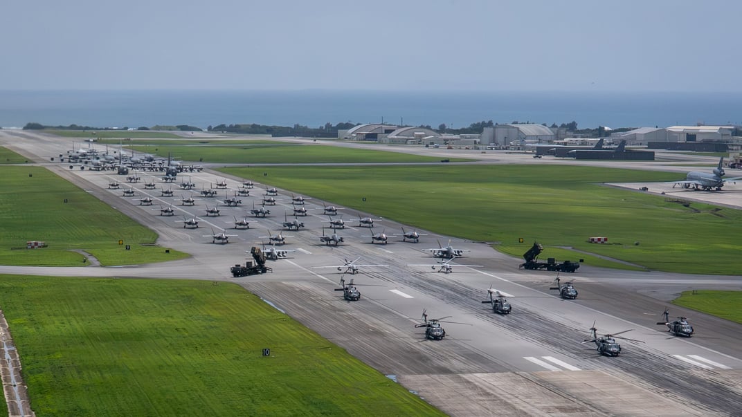 Ілюстартивне фото. Американська авіабаза Кадена в Японії