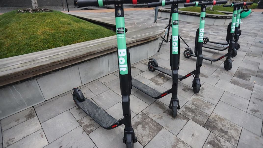 В Киеве появился прокат электросамокатов