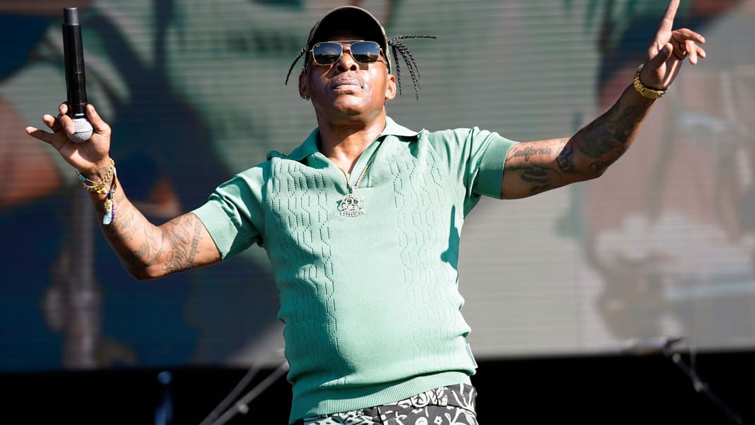 Рэпер Coolio на фестивале Riot Fest, Чикаго, США, 18 сентября 2022 года