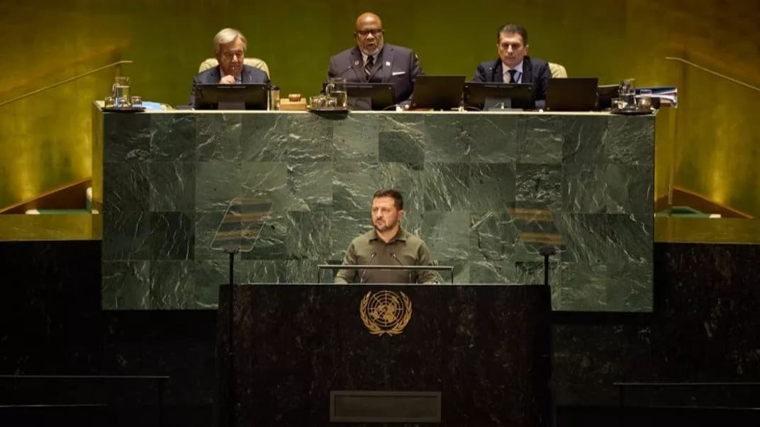 Виступ президента Володимира Зеленського під час загальних дебатів Генеральної Асамблеї ООН, 19 вересня 2023 року