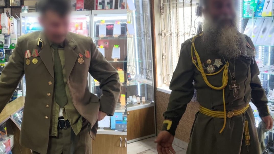 Священику УПЦ МП із Закарпаття, який розгулював у підряснику, схожому на радянську форму, повідомили про підозру