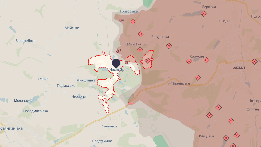 Ситуация в Часовом Яре Донецкой области