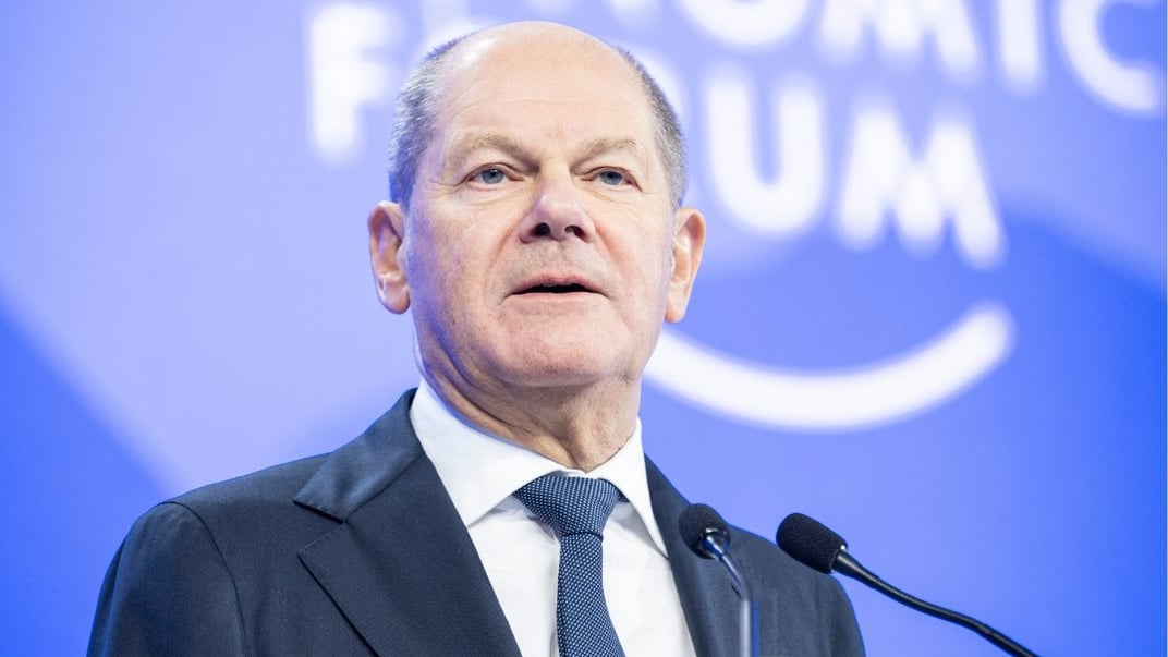 Канцлер Німеччини Олаф Шольц