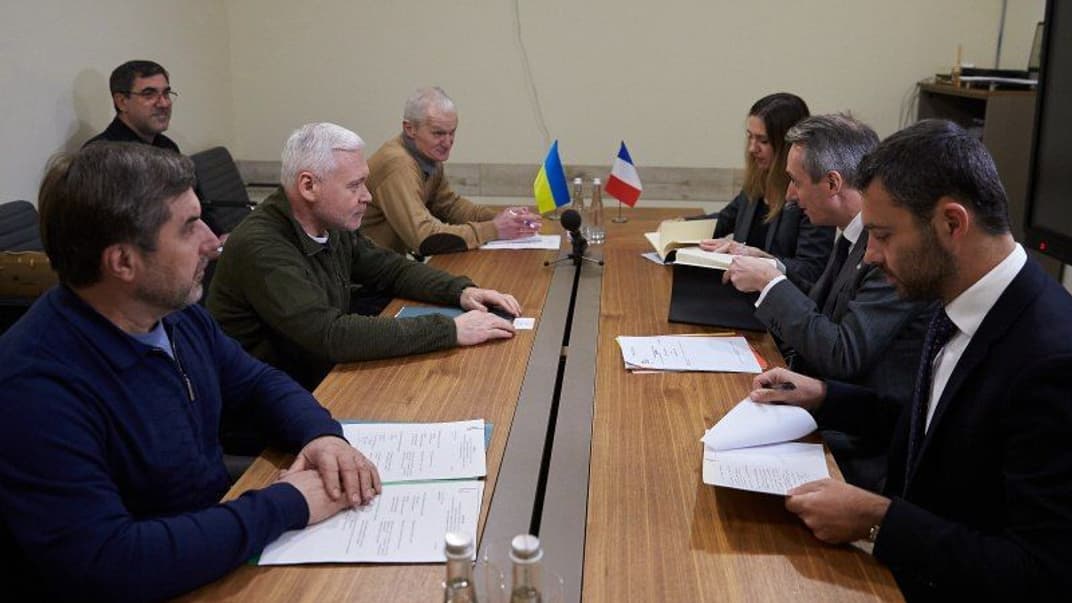 Французька делегація в Харкові, 20 січня 2023 року
