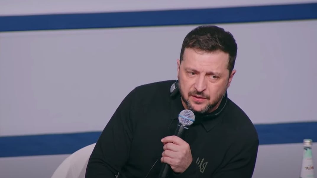 Президент України Володимир Зеленський на Мюнхенській конференції Президент України Володимир Зеленський на Мюнхенській конференції