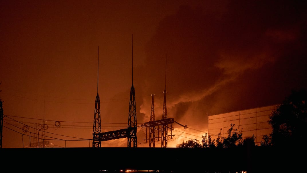 Київ після атаки дронів