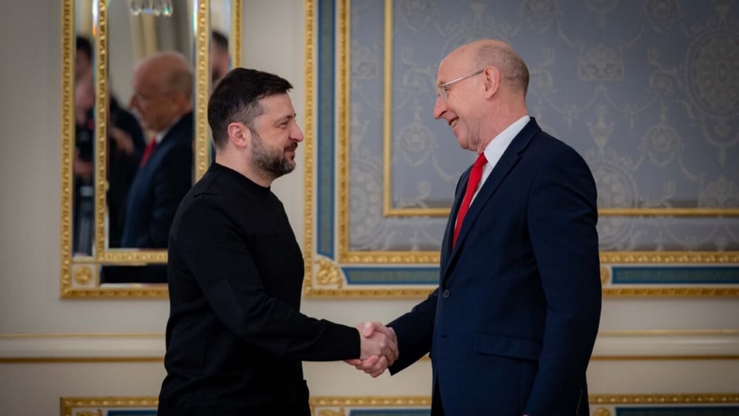 Міністр оборони Великої Британії Джон Гілі та президент України Володимир Зеленський, 9 січня 2026 року