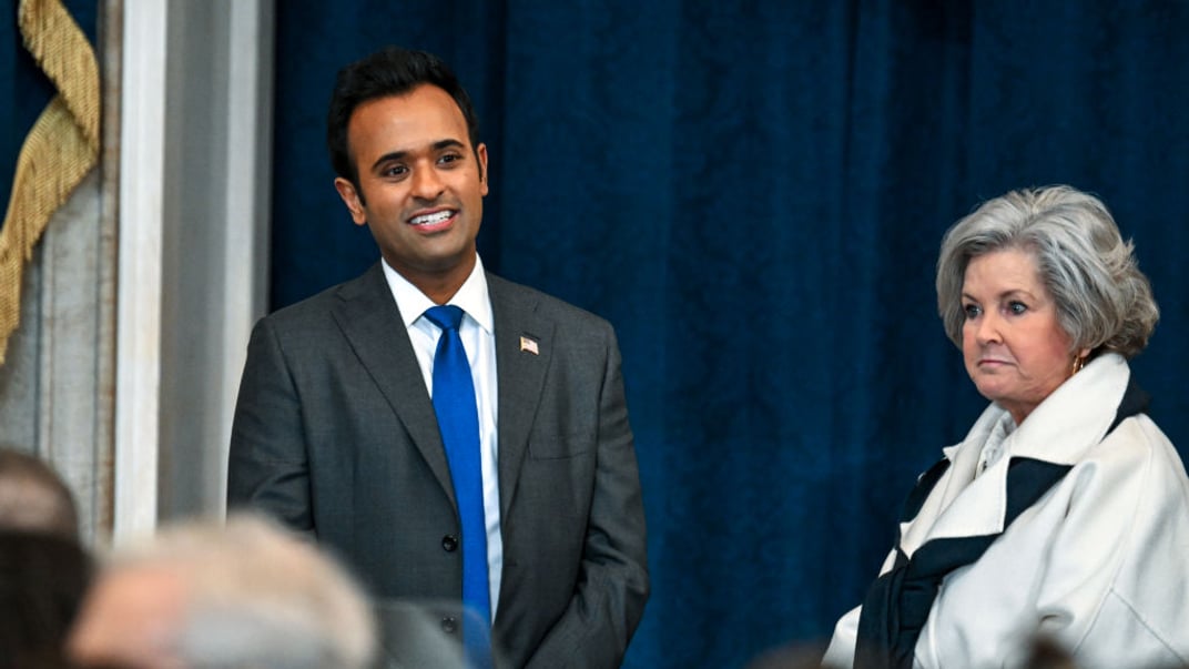 Вівек Рамасвамі на інавгурації Дональда Трампа, 20 січня 2025 року