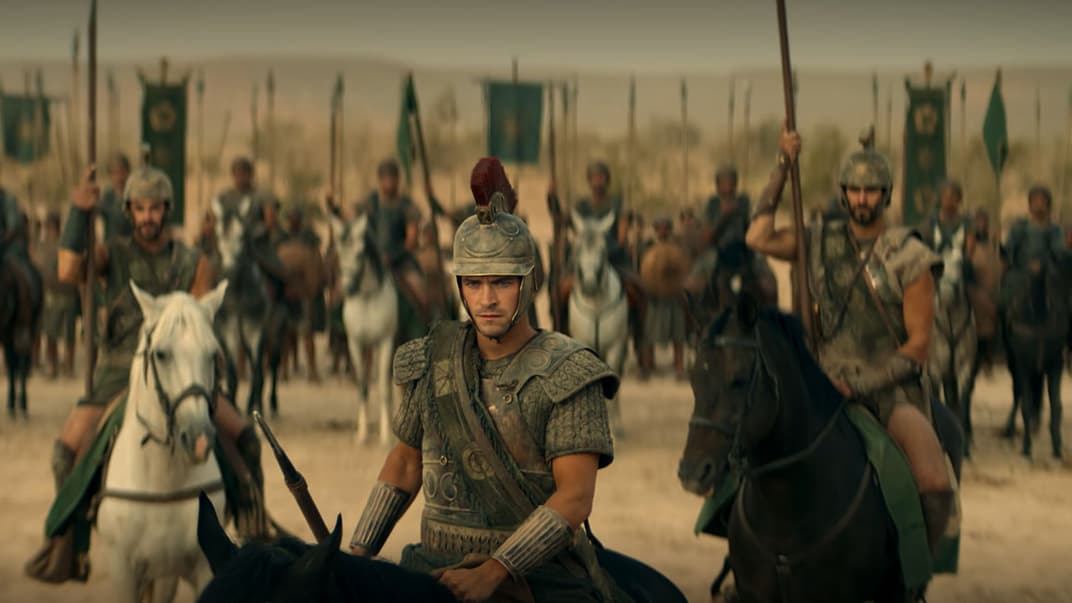 Фрагмент із трейлера серіалу «Александр Великий: Становлення бога»