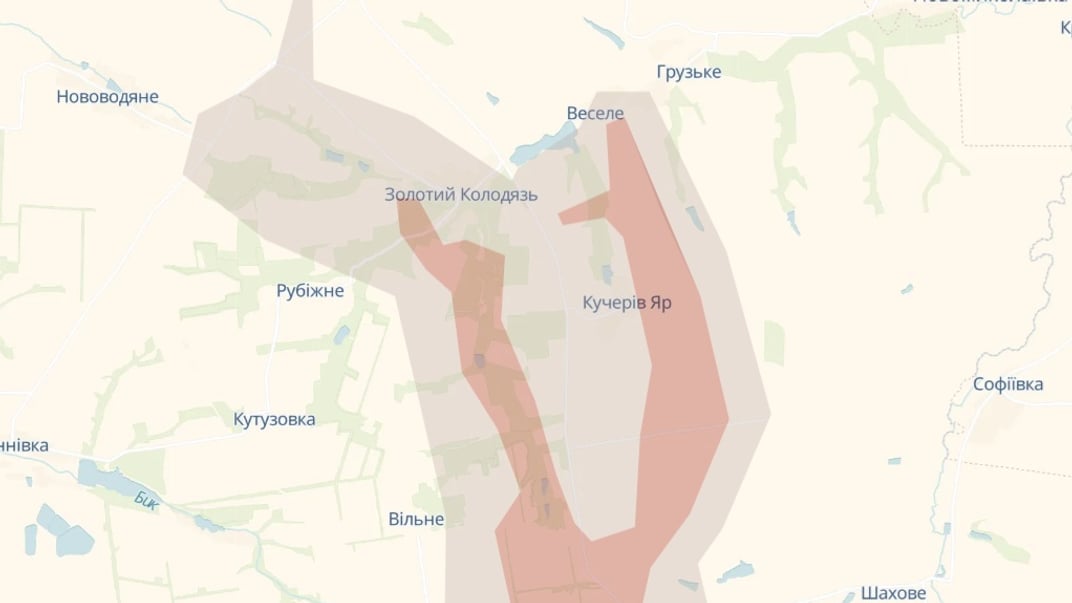 Карта DeepState по состоянию на 13 августа 2025 года