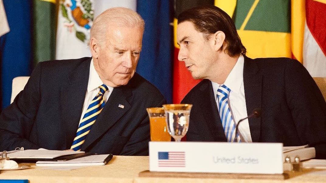 Президент США Джо Байден та Амос Хохштайн