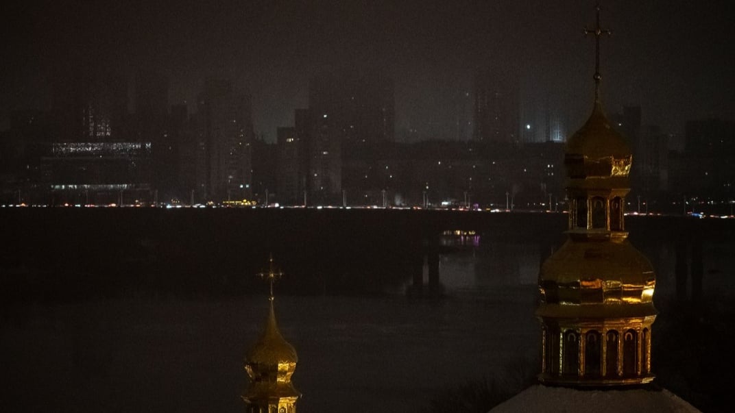 Ілюстративне фото. Київ без світла в листопаді 2022 року