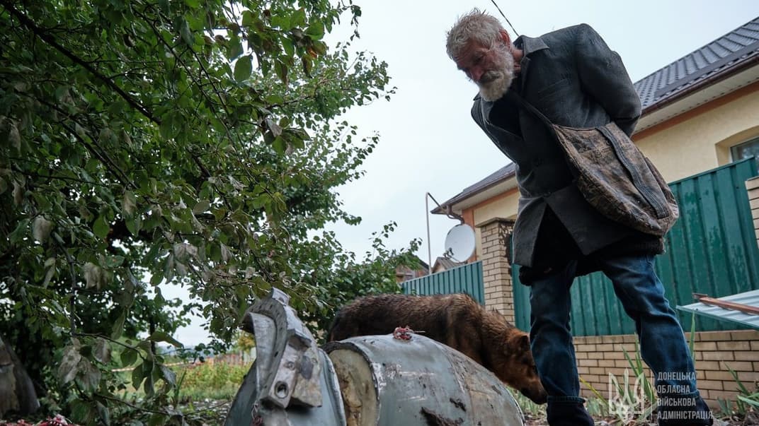 Последствия обстрела Донецкой области