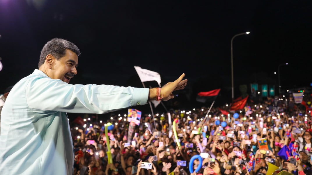 Самопроголошений президент Венесуели Ніколас Мадуро