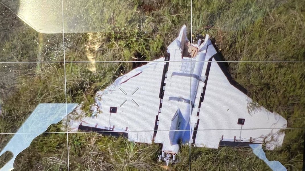 Безпілотник, який залетів на територію Литви з Білорусі 28 липня 2025 року