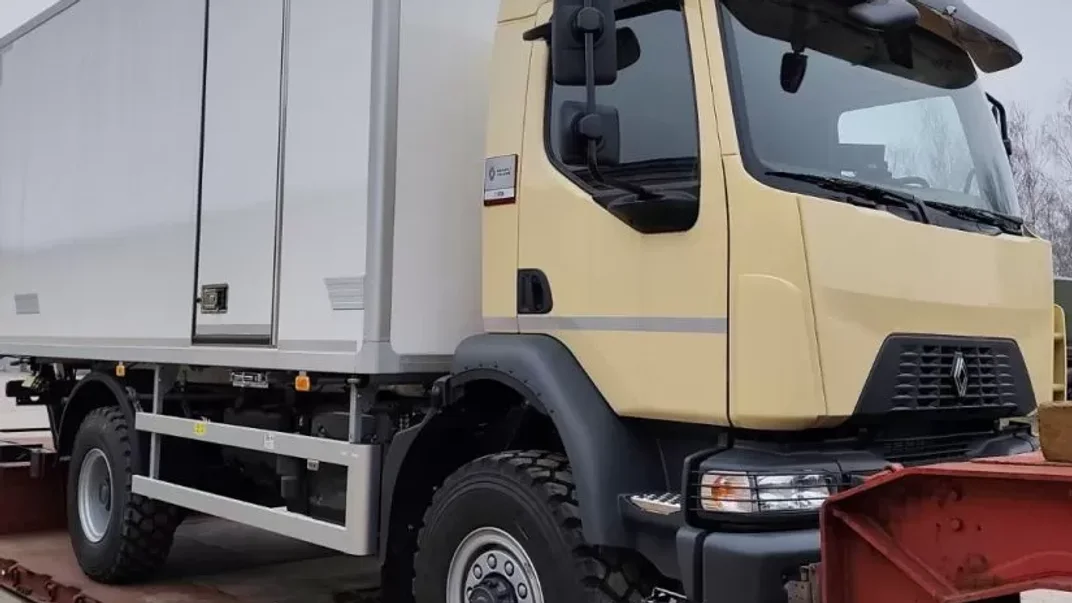 Партия грузовиков от Литвы