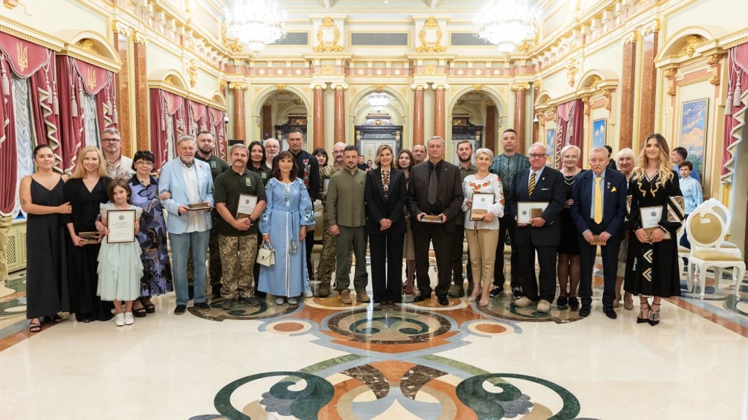 Президент Володимир Зеленський вручив державні нагороди