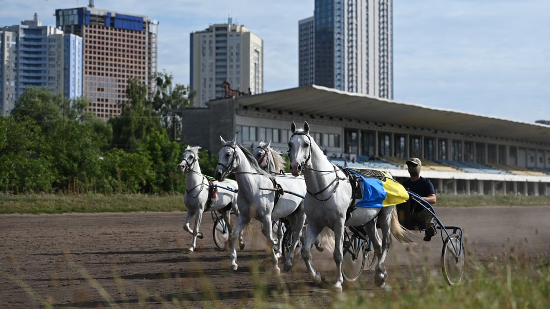 Заїзд ветеранів на Київському іподромі у суботу, 26 липня