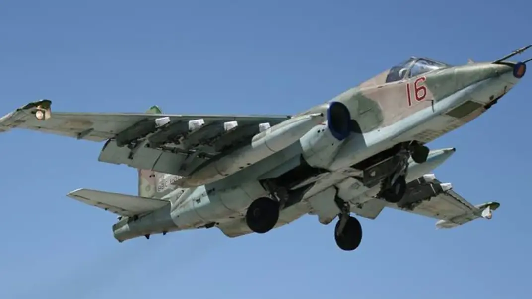 российский штурмовик Су-25