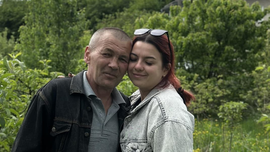 Талабан В.А. з донькою