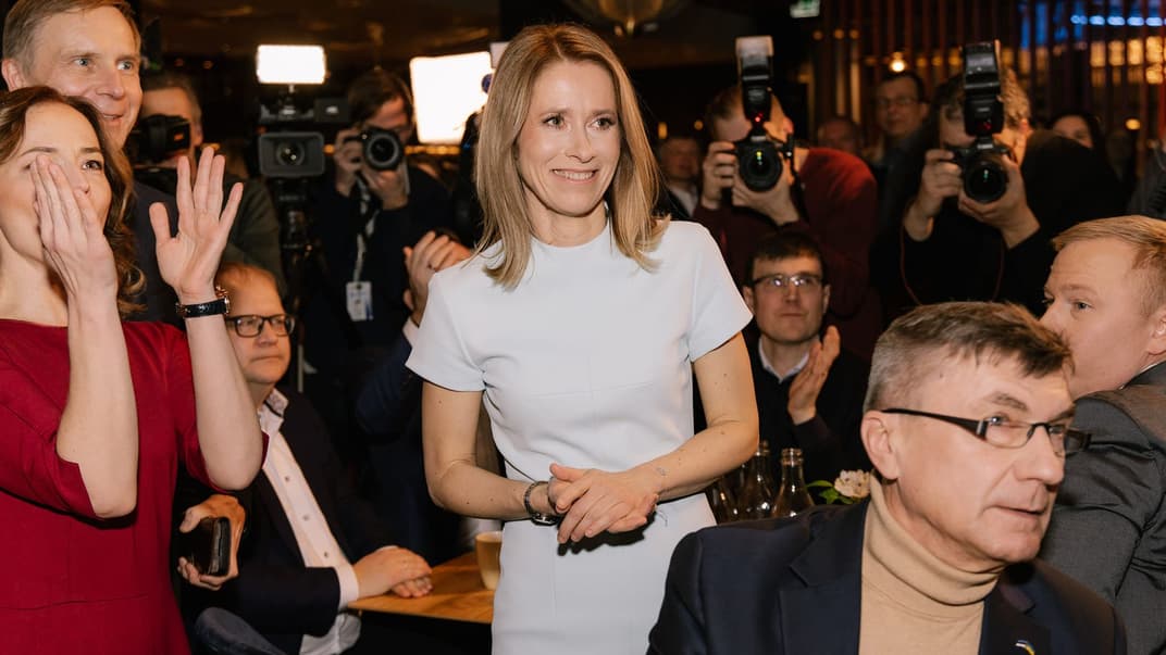 Партія прем'єр-міністерка Естонії Каї Каллас перемогла на парламентських виборах