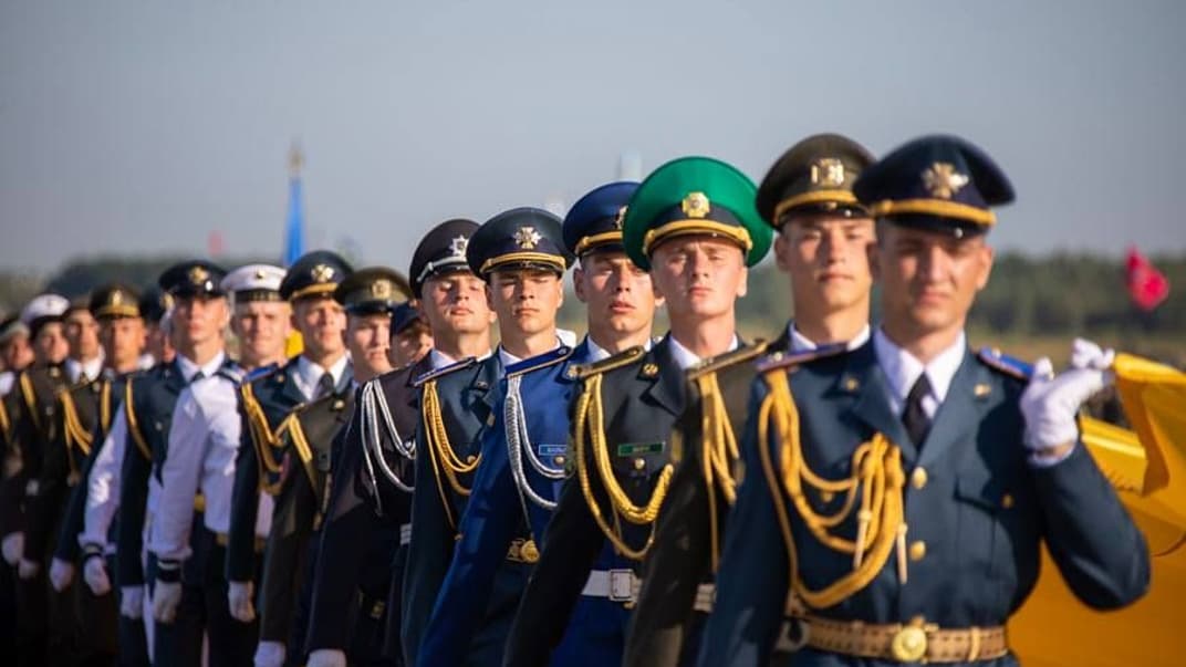 Репетиция парада ко Дню Независимости Украины. Киев, 12 августа 2021 года