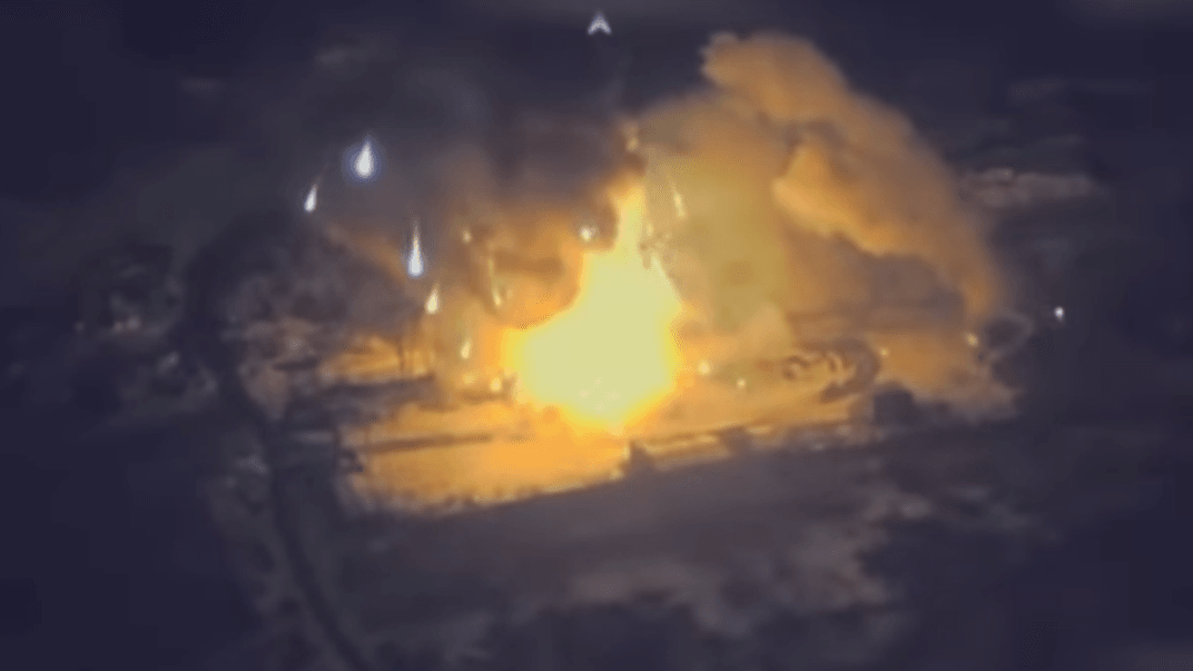 Силы обороны уничтожили склад российских термобарических боеприпасов в Донецкой области (ВИДЕО)