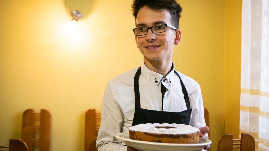Сергій, який пече кекси, та його велика родина