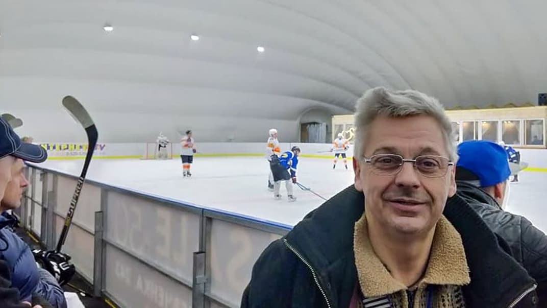 Журналіст Вадим Комаров