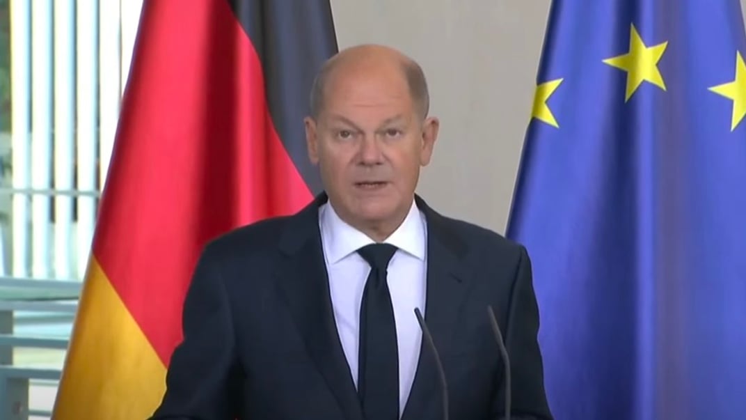 Канцлер Німеччини Олаф Шольц