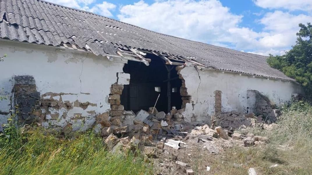 Разрушение на предприятии Новгород-Северского района Черниговской области