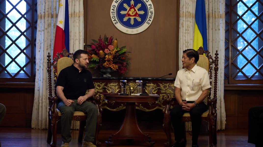 Президент України Володимир Зеленський та президент Філіппін Фердинанд Маркос-молодший у Манілі, 3 червня 2024 року