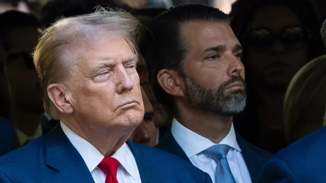 Президент США Дональд Трамп та його син