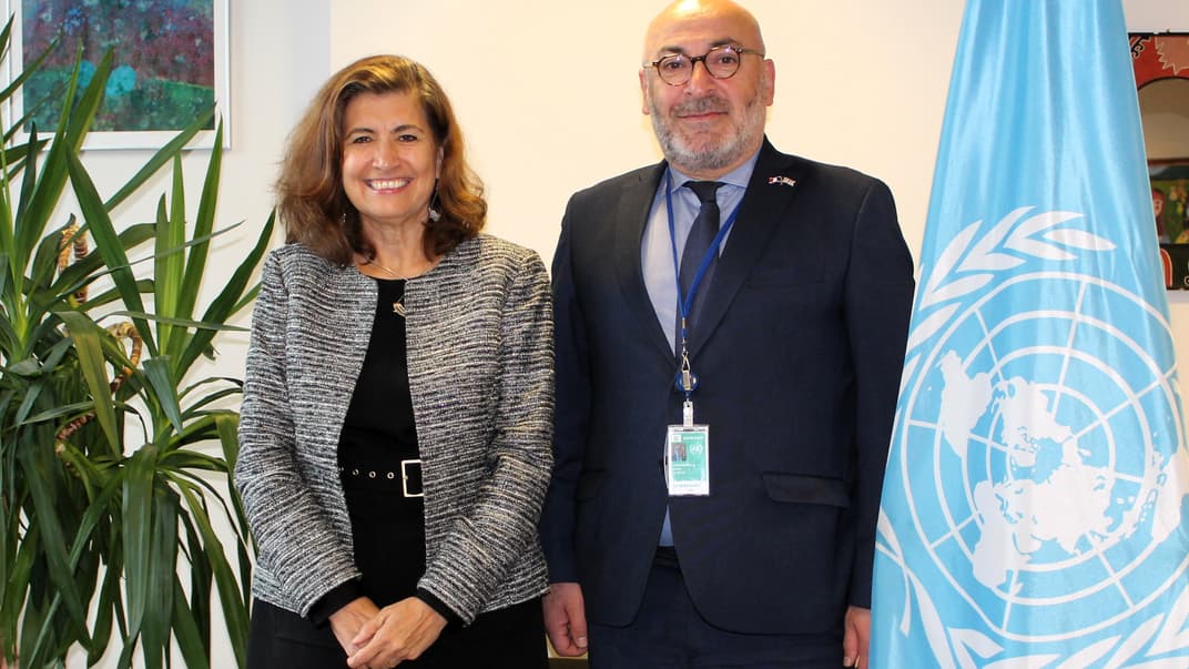 Посол Грузії у Франції Гоча Джавахішвілі (праворуч)