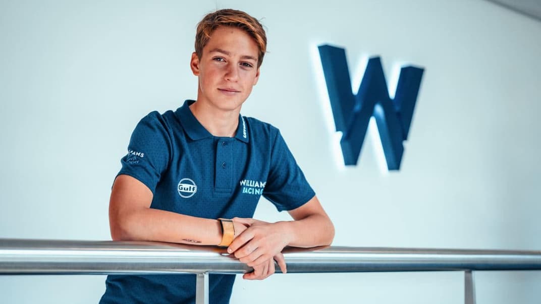 Александр Бондарев, ставший участником команды Williams Racing