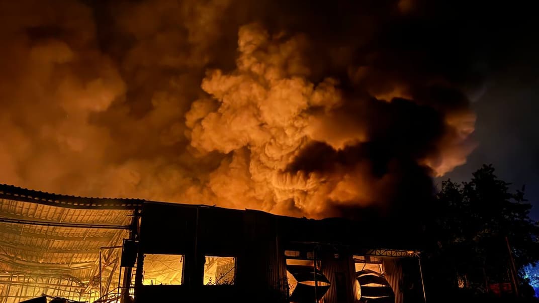 Последствия российских обстрелов Одессы, ночь 2 мая 2024 года