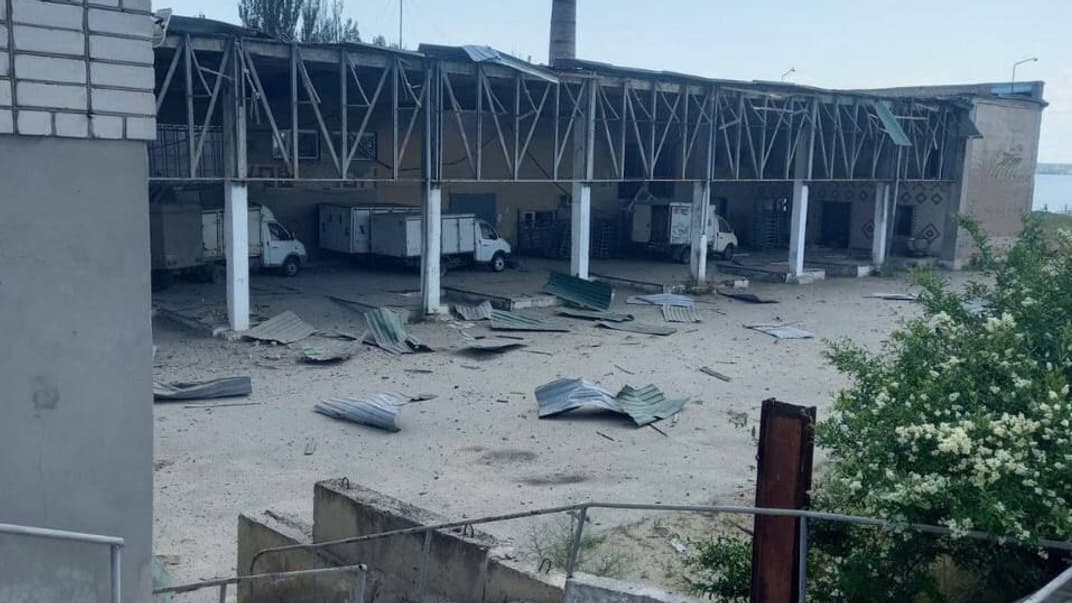 Наслідки російського обстрілу Херсонщини, 1 червня 2023 року